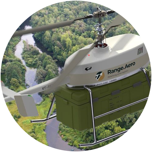 Helicópteros no tripulados entregan grandes cargas con precisión